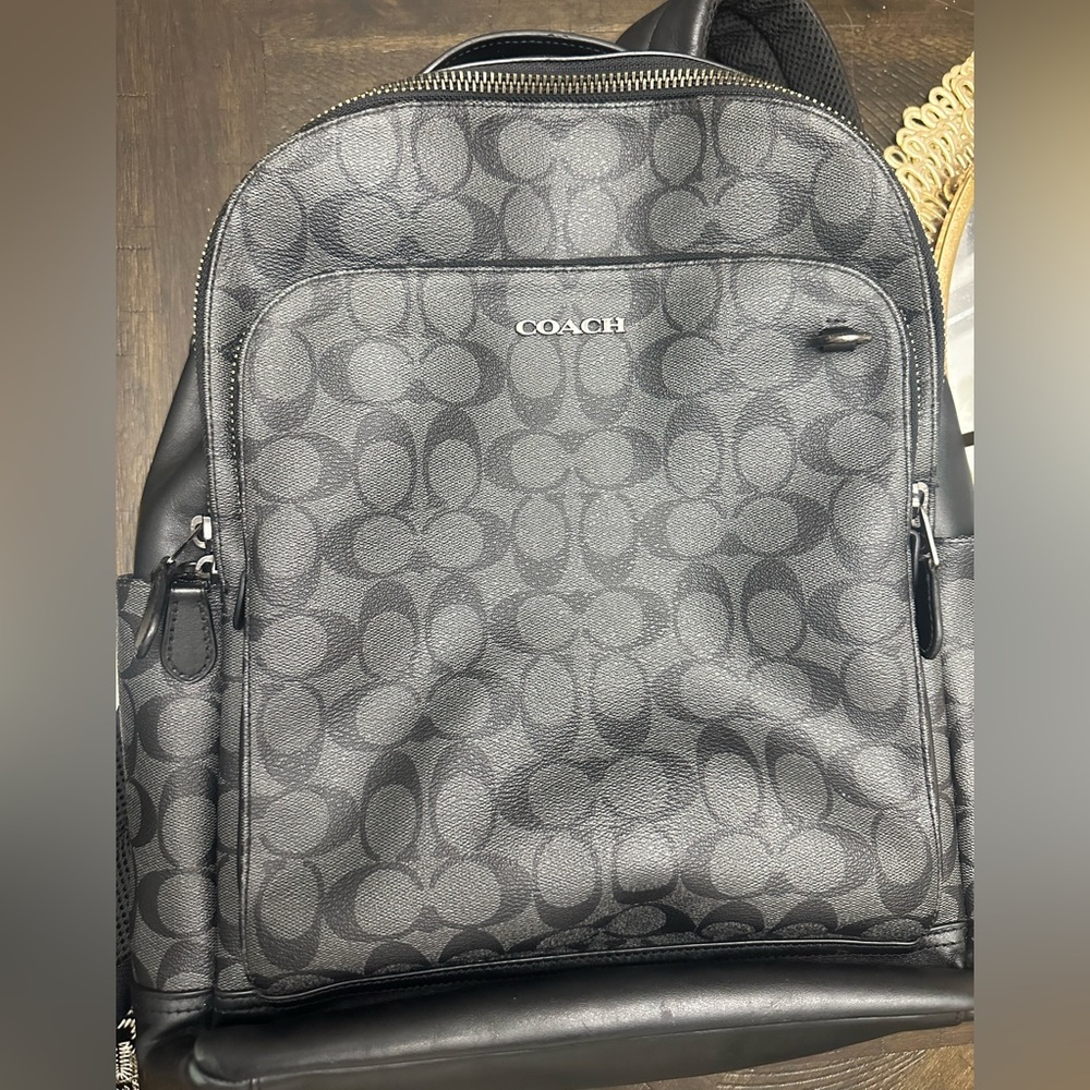 Black Coach  backpack